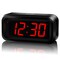 Digital Clock, Small Wall Clock, Battery Operated, Adjustable 3-Level Led Brightness, Dim Night Mode, 12/24Hr, Cordless, Constantly 1.2'' Digits Display for Bedroom/Travel, Easy to Set